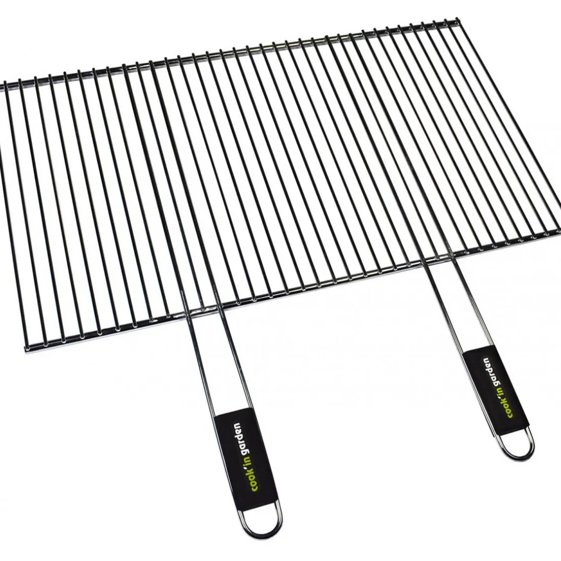 Grille acier recoupable - 2 poignées - L.70xP.40 cm