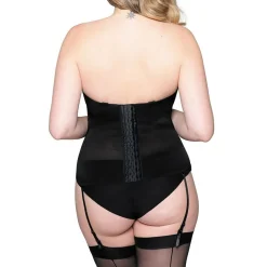 Guêpière bandeau armatures noire