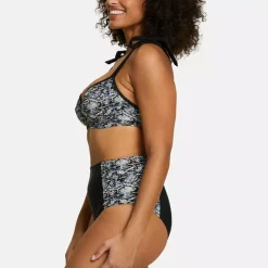 Haut de bain emboitant avec armatures noir