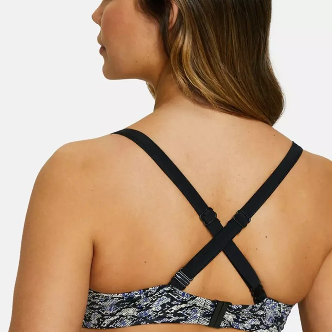 Haut de bain emboitant coques avec armatures noir