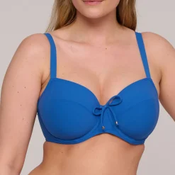 Haut de bikini emboîtant Delphinium Cheer bleu