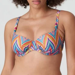 Haut de bikini emboîtant multicolore Prima Donna