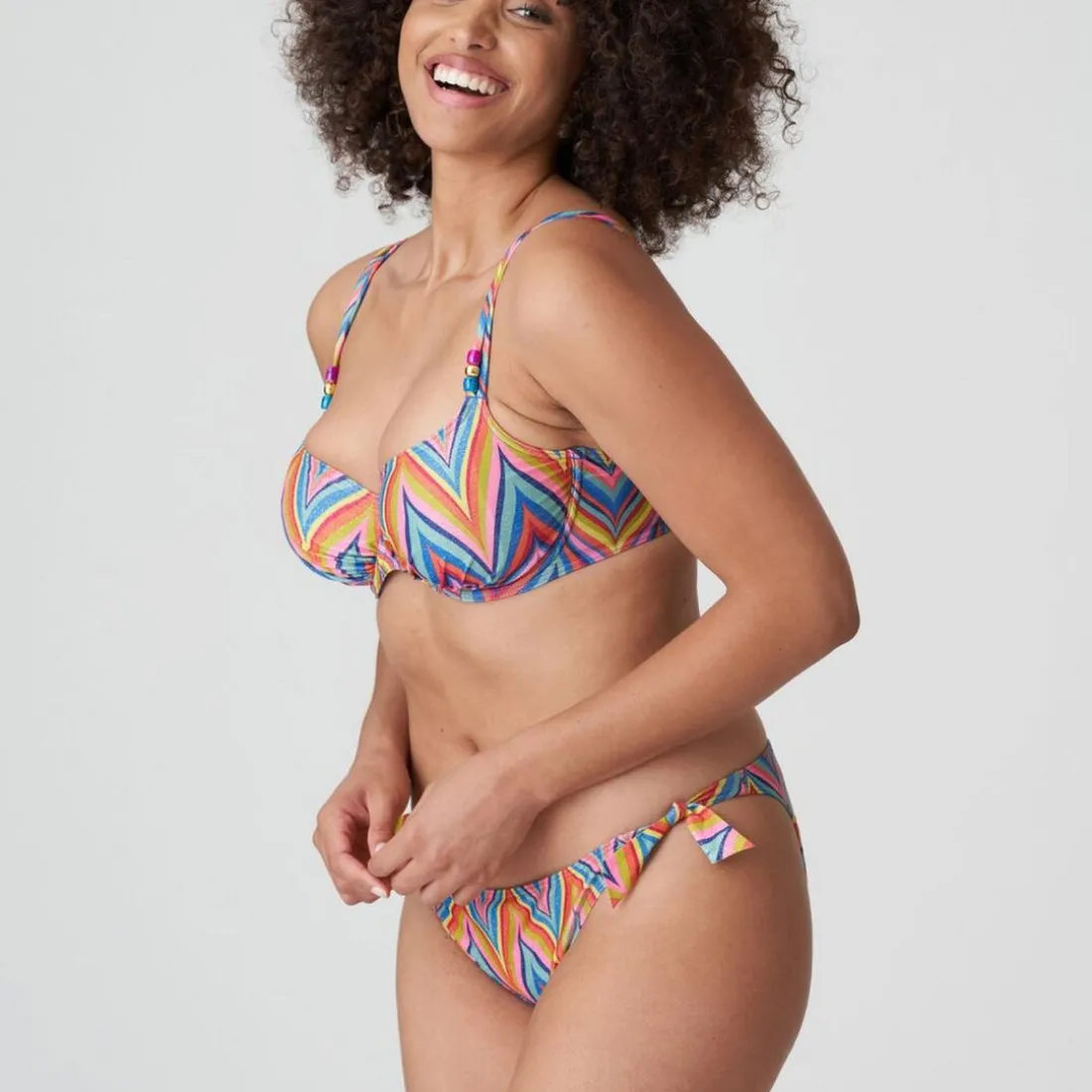 Haut de bikini emboîtant multicolore Prima Donna