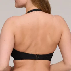 Haut de bikini emboîtant noir