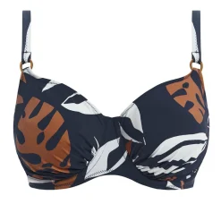 Haut de Maillot de Bain à Bonnet Froncé Bleu Fantasie Bain