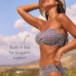 Haut de maillot de bain amovible