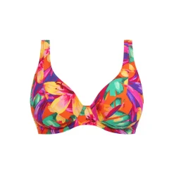 Haut de maillot de bain armature multicolore