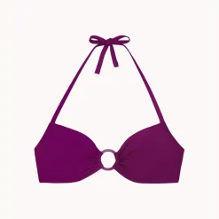 Haut de maillot de bain bandeau sans armatures - Violet