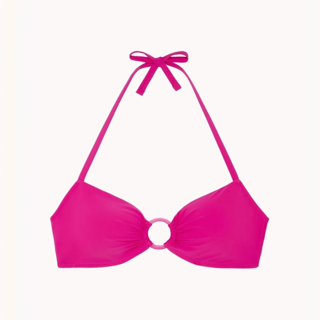 Haut de maillot de bain bandeau sans armatures - Rose