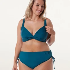 Haut de maillot de bain coques souples vert Gin