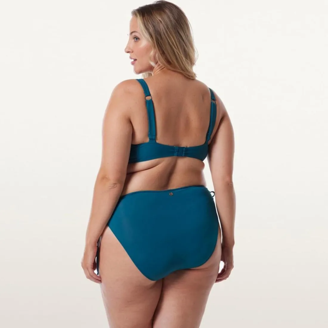Haut de maillot de bain coques souples vert Gin