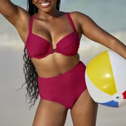 Haut de maillot de bain classique armatures rose Sans Complexe Bain