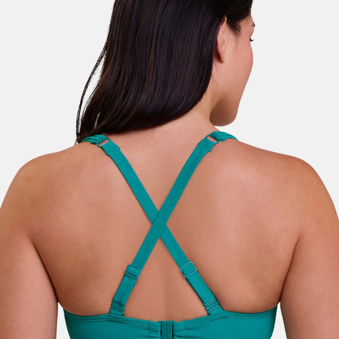 Haut de maillot de bain emboitant avec armatures Moorea - Bleu