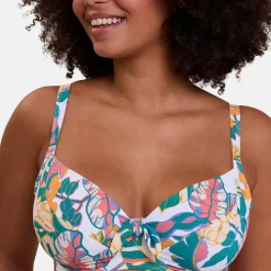 Haut de maillot de bain emboitant avec armatures Fidji - Blanc