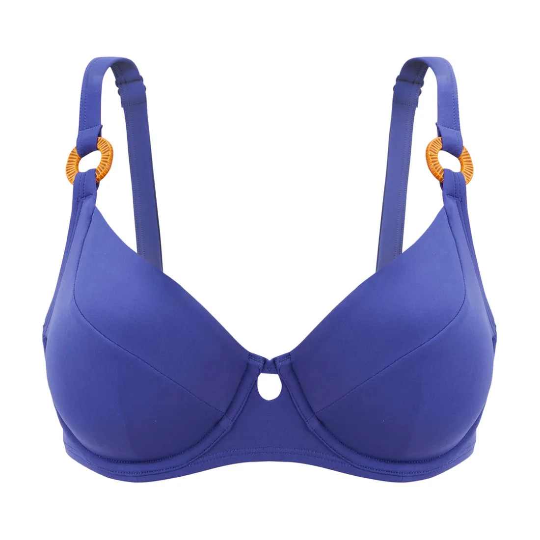 Haut de maillot de bain emboitant avec armatures