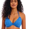 Haut de maillot de bain Freya - Bleu