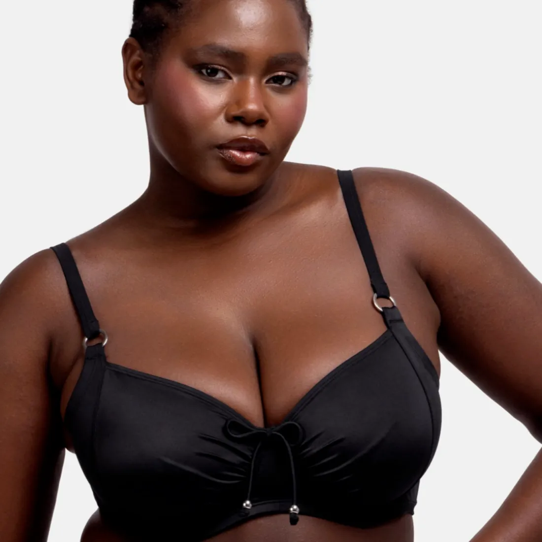 Haut de maillot de bain Fiji Eco black