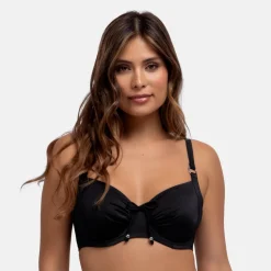 Haut de maillot de bain Fiji Eco black