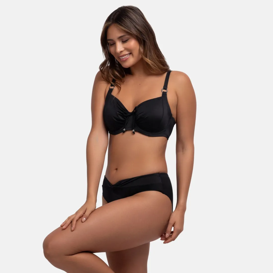 Haut de maillot de bain Fiji Eco black