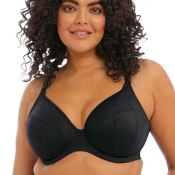 Haut de maillot de bain plongeant à armatures - Noir ESSENTIALS