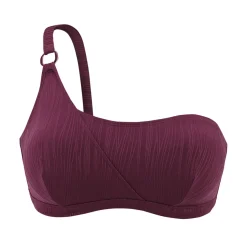 Haut de maillot de bain sans armatures - Bordeau
