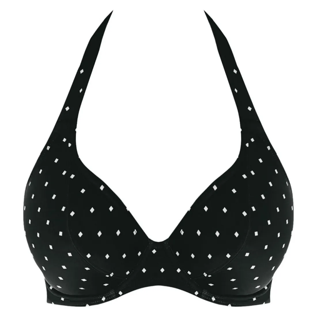 Haut de maillot de bain tour de cou armatures - noir JEWEL COVE