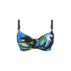 Haut de maillot emboitant noir