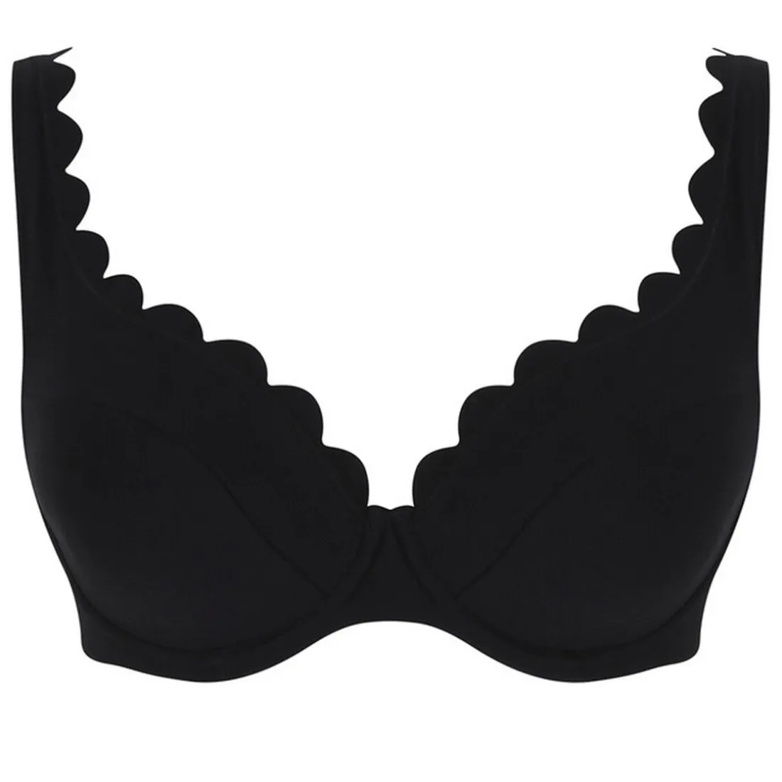 Haut de maillot plongeant Spirit Lauren black