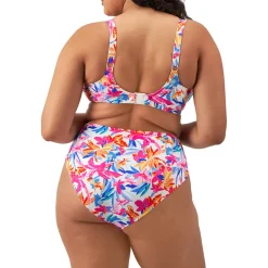 Haut de maillot plongeant blanc