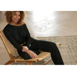 Haut de pyjama gris CLOUD en viscose