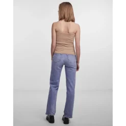 Haut de pyjama marron