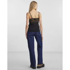 Haut de pyjama noir Mina