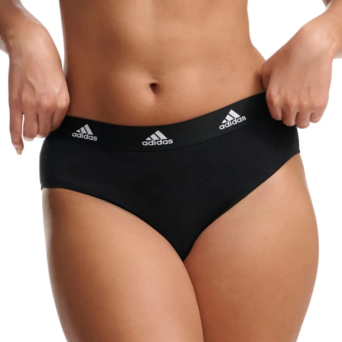 Hipster femme Coton Logo Adidas noir
