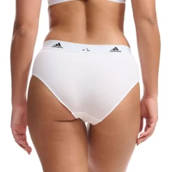 Hipster femme Coton Logo Adidas blanc