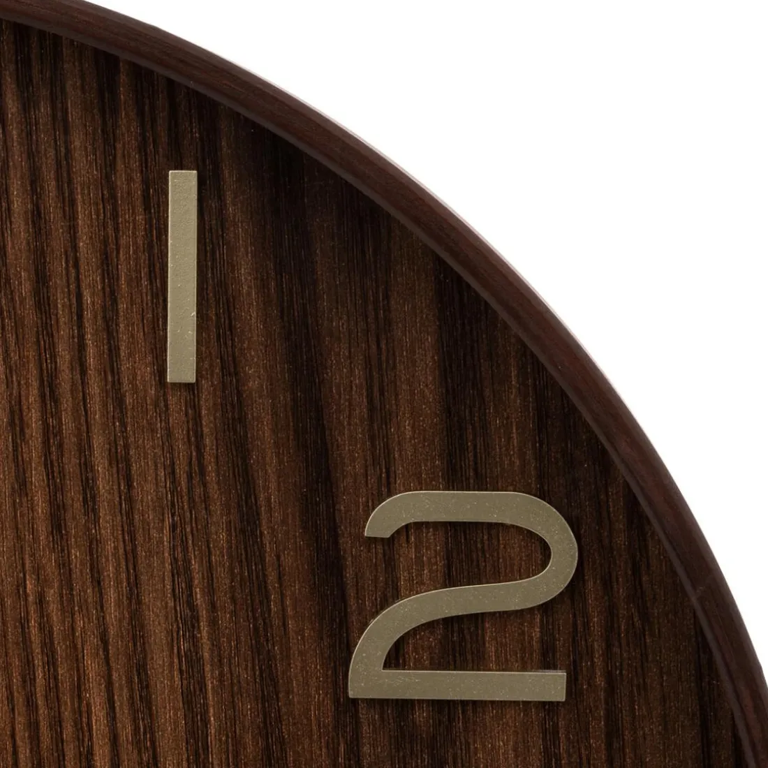 Horloge Ivana Bois foncé