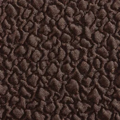 Housse bi-extensibles canapé 1 place ROC H marron chocolat