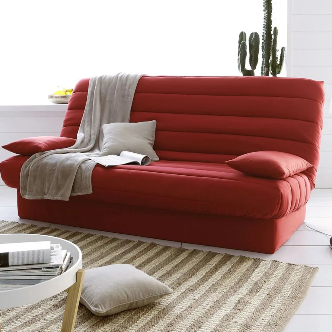 Housse clic-clac doudoune Becquet - Rouge Brique