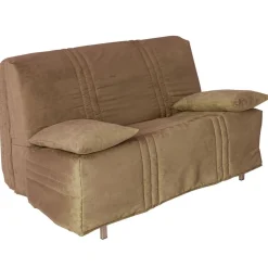 Housse de BZ KEVA SUEDINE 2 places beige