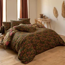 Housse de couette coton imprimé multicolore DR. DAME NATURE