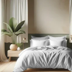 Housse de couette coton TERTIO® - Blanc