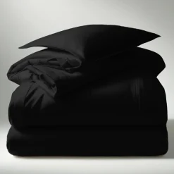Housse de couette coton TERTIO® - Noir