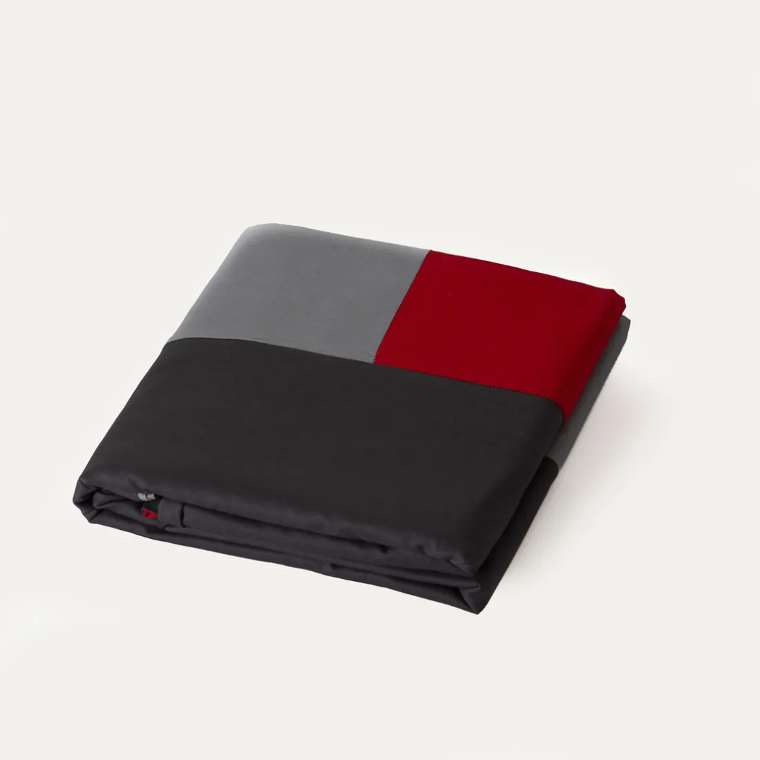 Housse de couette coton TRIO - rouge