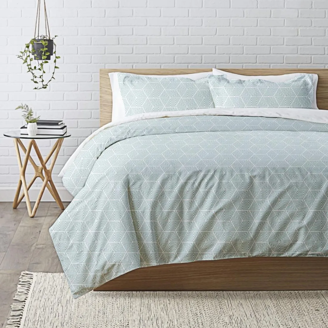 Housse de couette coton Victory - Bleu