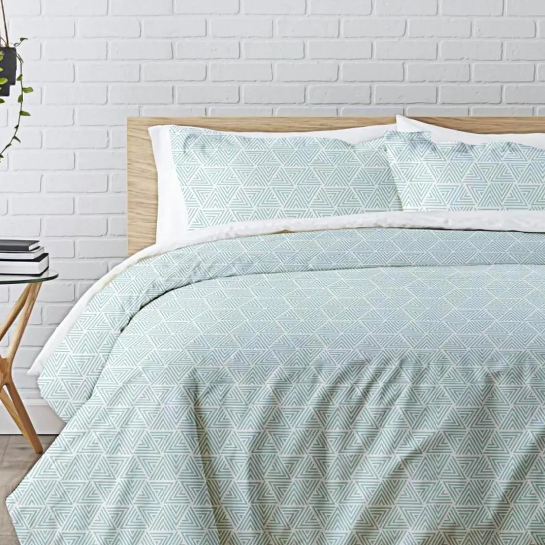 Housse de couette coton Victory - Bleu