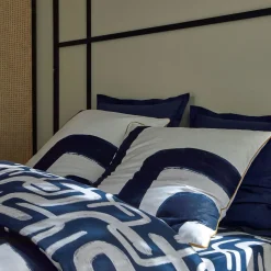 Housse de couette DEFERLANTE - bleu marine