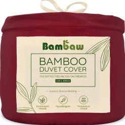 Housse de Couette en Bambou - Bordeaux