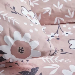 Housse de couette en coton SUNSHINE 16.8 Rose