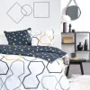 Housse de couette en coton 240 x 220 cm SUNSHINE 11.41 Blanc