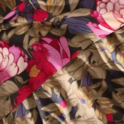 Housse de couette en coton ESPRIT FLORAL rose pivoines