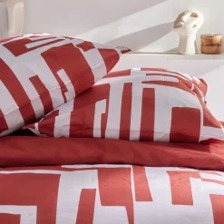 Housse de couette en coton SUNSHINE 17.32 Rouge